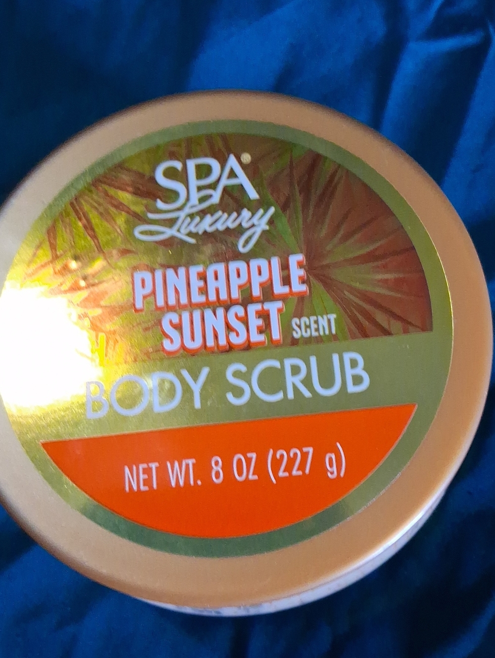 Pineapple Sunset Body Scrub - Orange